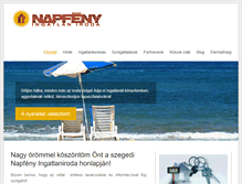 Tablet Screenshot of napfenyiroda.hu